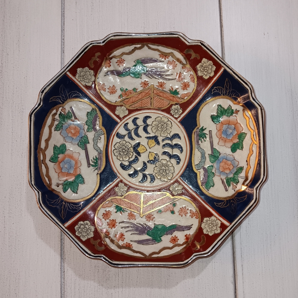 Multicolor Ceramic Decorative Plate